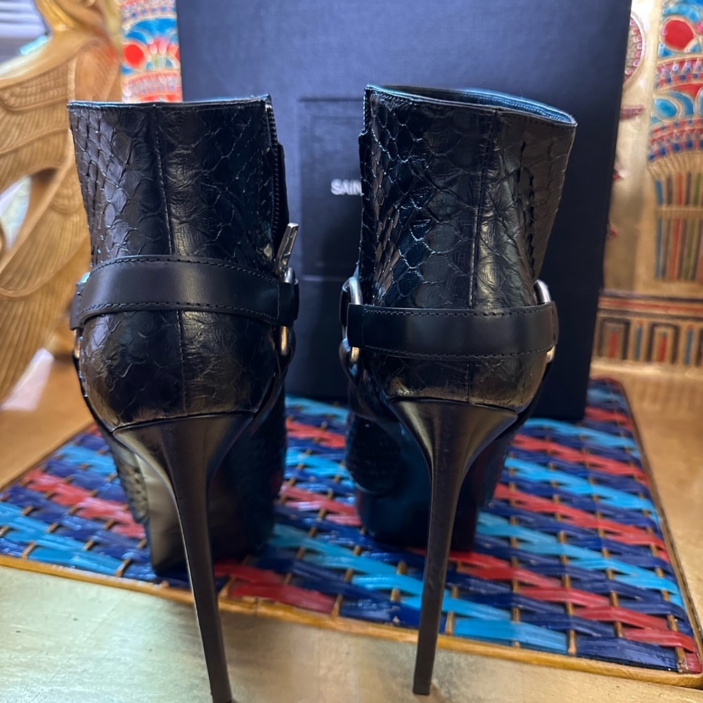 Ysl 37 Python Heels - image 2